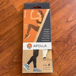 Apolla AMP No-Show Compression Sock Size: Small Color: Nude One